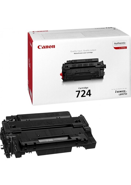 Crg-724 Siyah Toner