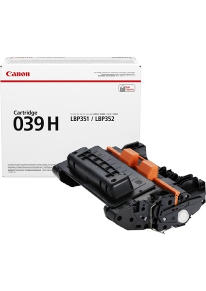 Crg-039H Siyah Toner