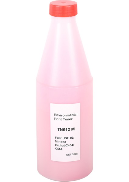 Tn216-Tn221-Tn321-Tn-324-Tn512 Serisi Kırmızı Toner Tozu 500 Gr