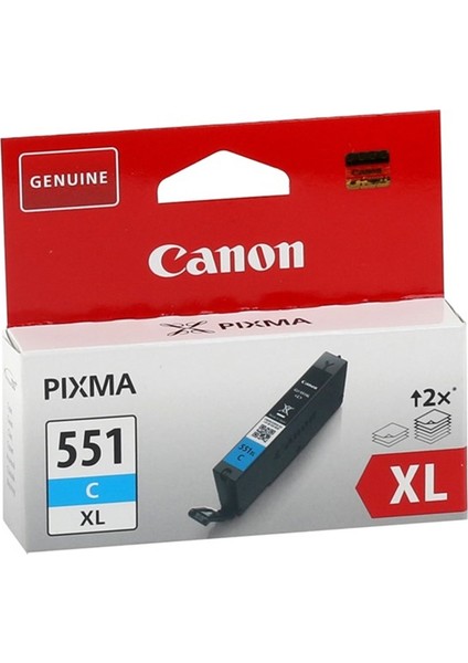 Can20026 Clı-551Xl Mavi Kartuş Ip7250-Mg5450-Mg6350