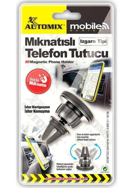 Manyetik Telefon Tutucu Izgara Tipi