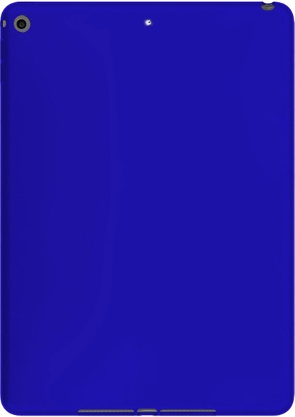 Apple iPad 6.Nesil (2018) Rubber&Soft Feeling Tablet Kılıfı (A1893/A1954) 9.7 İnç Mavi