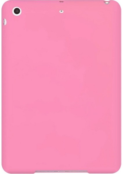 Apple iPad 6.Nesil (2018) Rubber&Soft Feeling Tablet Kılıfı (A1893/A1954) 9.7 İnç Pembe
