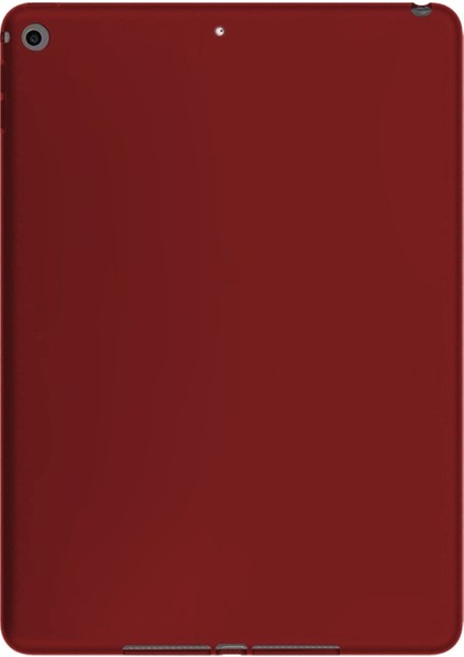 Apple iPad 6.Nesil (2018) Rubber&Soft Feeling Tablet Kılıfı (A1893/A1954) 9.7 İnç Kırmızı