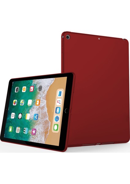 Crescent Apple iPad Mini 1. Nesil (2012) Prime Süper Silikon Tablet Kılıfı (A1432/A1454/A1455) 7.9 İnç Pembe