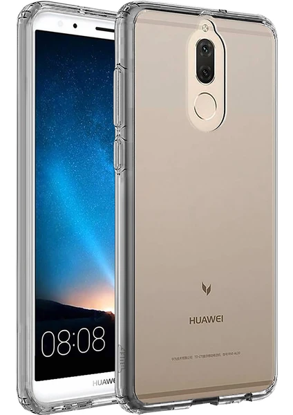 Huawei Mate 10 Lite ile Uyumlu Air Hybrid Kılıf Smoke Black