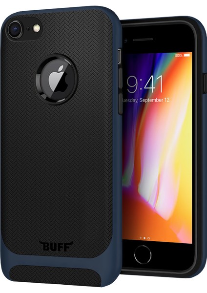 Buff iPhone 8 New Armor Kılıf Coral Blue
