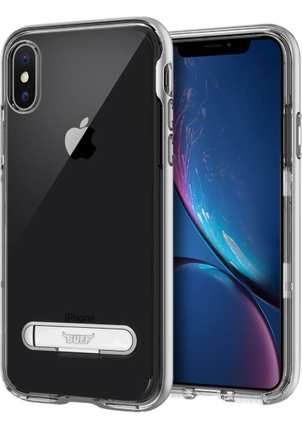 iPhone Xs Max Air Bumper Kılıf Silver