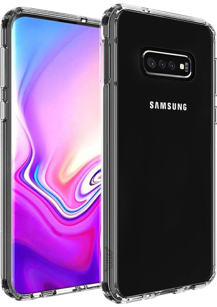 Galaxy S10e Air Hybrid Kılıf Smoke Black