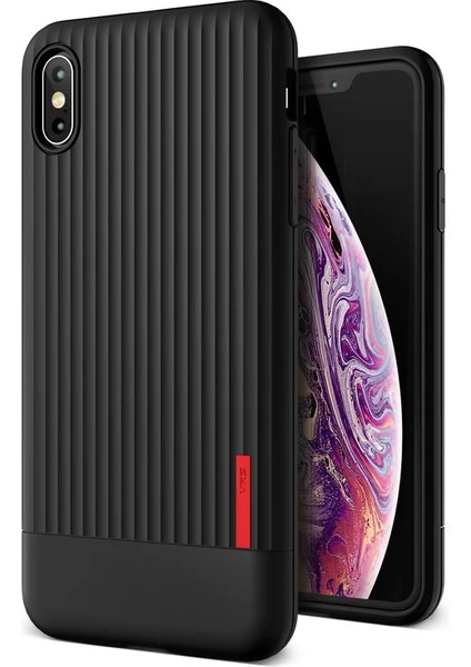 VRS Design iPhone XS Max Single Fit Kılıf Black