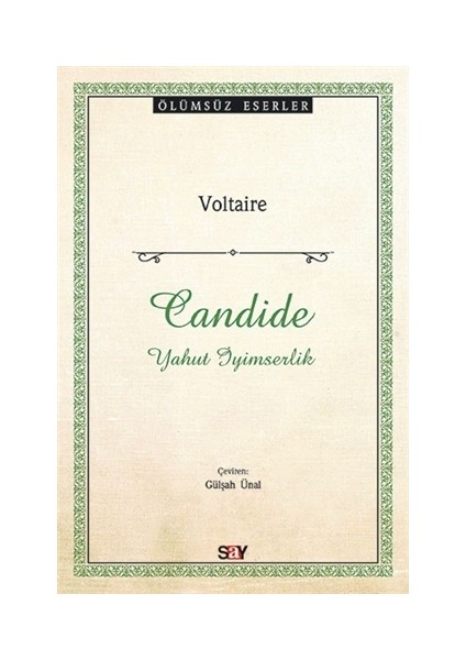 Candide - Voltaire