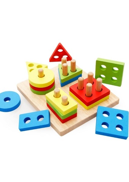 Ahşap Geometrik Tak Çıkar