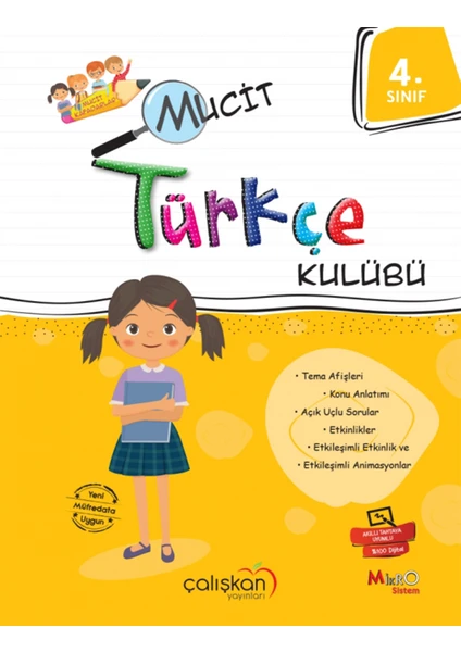 Çalışkan Yayınları Mucit Türkçe Kulubü 4. Sınıf