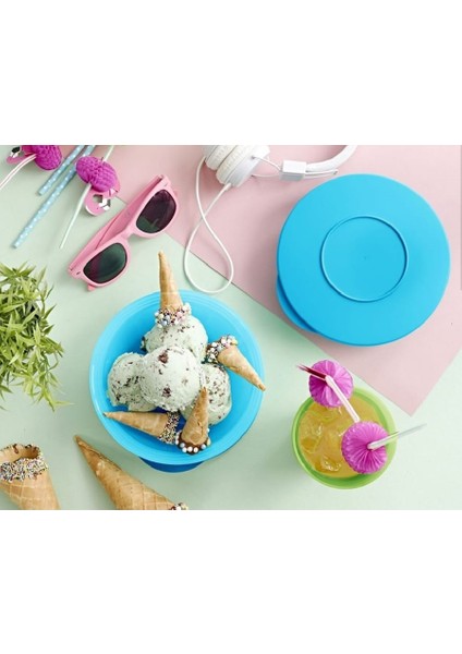 Hsgl Tupperware Eko Kap 1.3 Litre ( Saklama Kabı ) Turkuaz modelleri