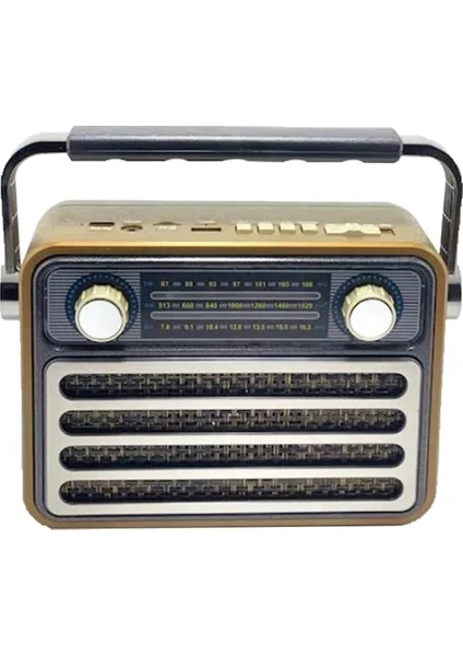 MG-182 Bt Nostalji Bluetooth Radyo