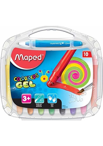 Color Peps Çantalı Jel Mum Boya 10 Renk 836310