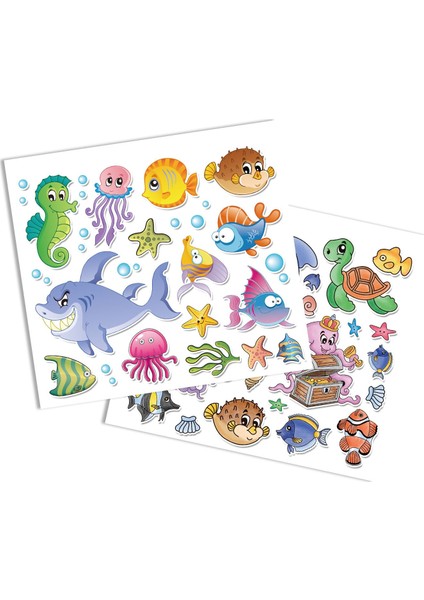 Jungle Keçeli Kalem 12 Renk + Boyama Kitabı 845432
