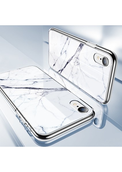 Esr Apple iPhone Xr Kılıf Marble Glass