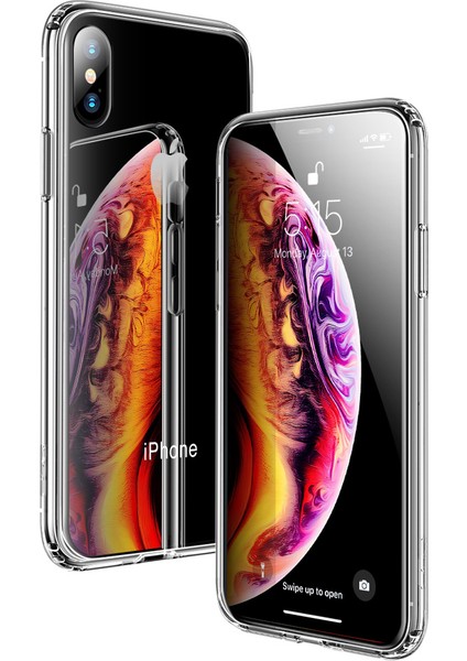 Apple iPhone Xs Max Kılıf Glass Back Case