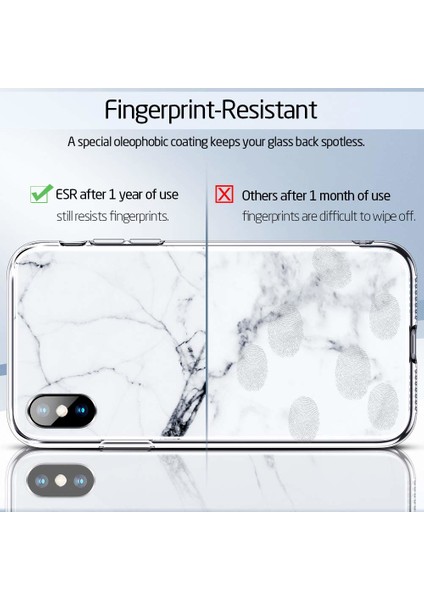 Apple iPhone Xs Max Kılıf Marble Glass