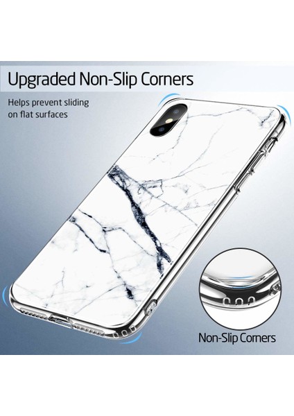 Apple iPhone Xs Max Kılıf Marble Glass