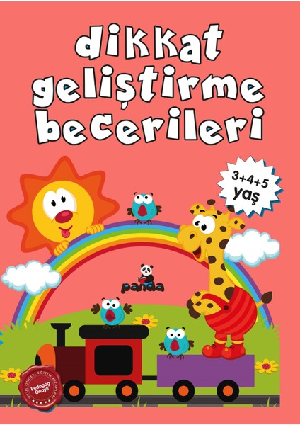 3+ 4+ 5+ Yaş Dikkat Geliştirme Becerileri - Afife Çoruk