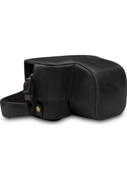 Sony A6100, A6400 (16-50 mm) Gerçek Deri Kamera Çantası