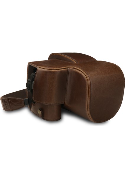 Leica V-Lux5 Panasonic FZ1000II Suni Deri Kamera Çantası