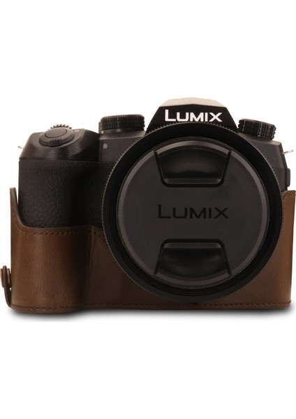 Leica V-Lux5 Panasonic FZ1000II Suni Deri Kamera Çantası fiyatları