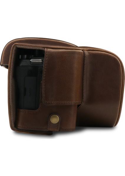 Leica V-Lux5 Panasonic FZ1000II Suni Deri Kamera Çantası indirimleri