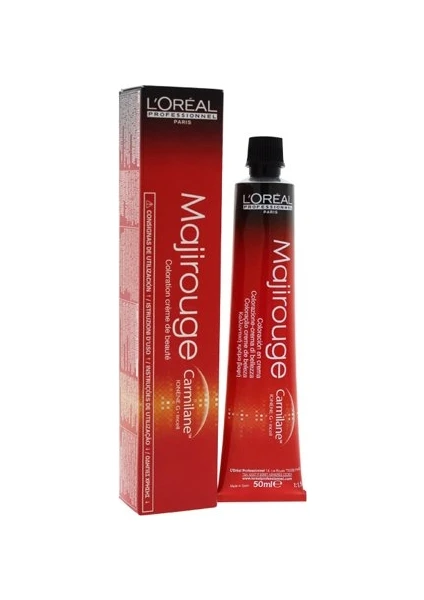 L'Oréal Professionnel Majirouge Saç Boyası C6.56 Koyu Kumral Akaju Kızıl 50ml