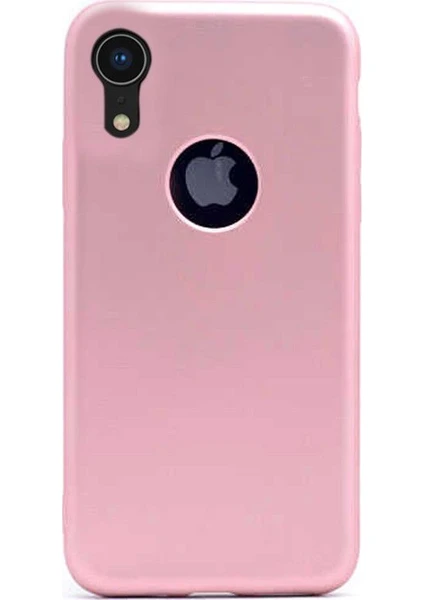 Apple iPhone XR Premium Matte Silikon Kılıf Pembe