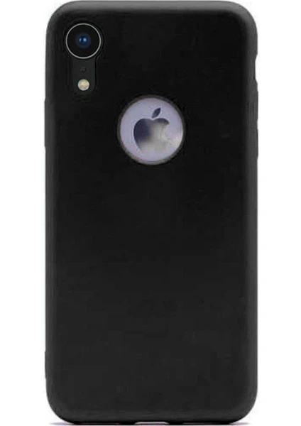 Apple iPhone XR Premium Matte Silikon Kılıf Siyah