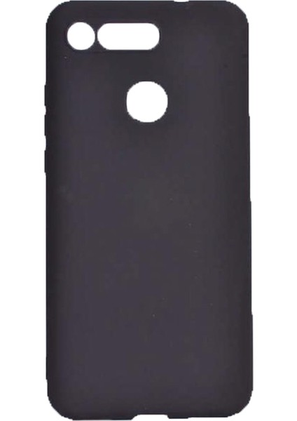 Huawei Honor View 20 Premium Matte Silikon Kılıf Siyah