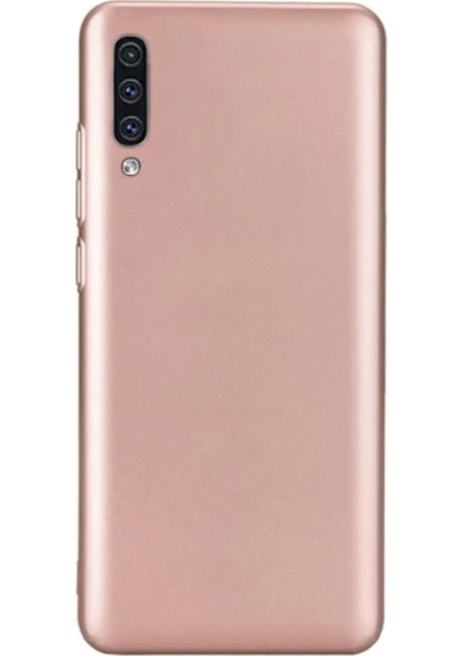 Samsung Galaxy A50 Premium Matte Silikon Kılıf Pembe