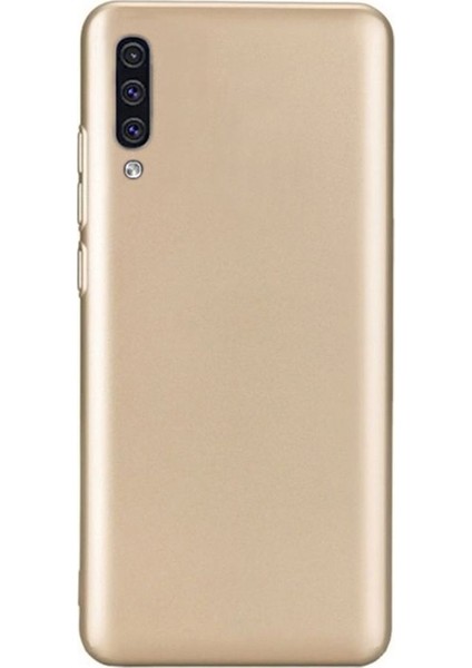Samsung Galaxy A70 Premium Matte Silikon Kılıf Gold