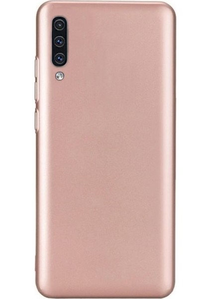 Samsung Galaxy A70 Premium Matte Silikon Kılıf Pembe