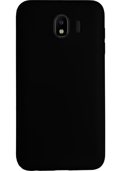 Samsung Galaxy J4 Premium Matte Silikon Kılıf Siyah