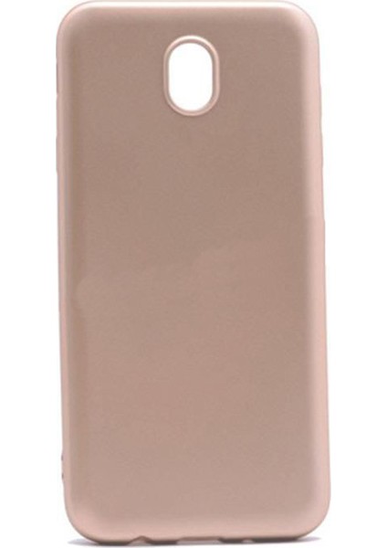 Samsung Galaxy J5 Pro 2018 Premium Matte Silikon Kılıf Gold