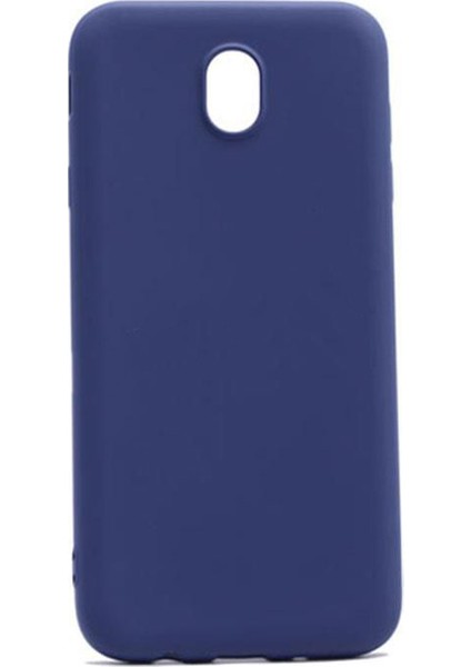 Samsung Galaxy J5 Pro 2018 Premium Matte Silikon Kılıf Lacivert