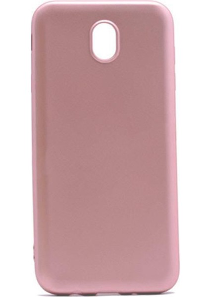 Samsung Galaxy J5 Pro 2018 Premium Matte Silikon Kılıf Pembe