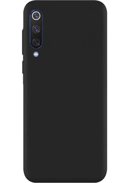 Xiaomi Mi 9 SE Premium Matte Silikon Kılıf Siyah