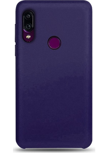 Xiaomi Redmi Note 7 Premium Matte Silikon Kılıf Lacivert