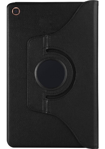 Samsung Galaxy Tab S5E 10.5'' T720 Kılıf 360 Rotating Stand Deri Siyah