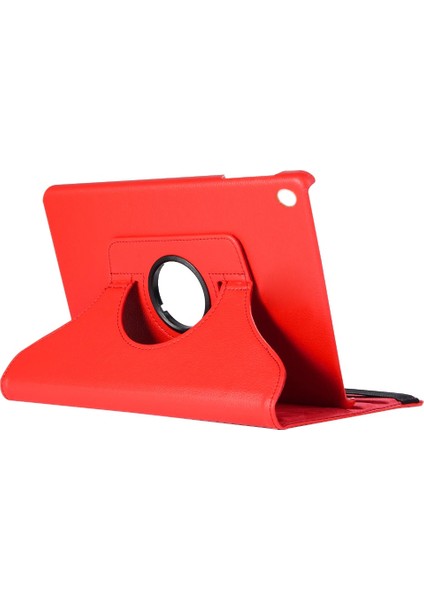 Samsung Galaxy Tab S5E 10.5'' T720 Kılıf 360 Rotating Stand Deri Kırmızı modelleri