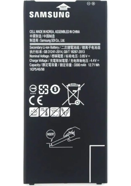 Samsung Galaxy J6 Plus EB-BG610ABE Batarya