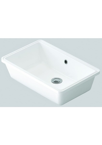 Idevit Hilton 36 x 53 cm Dikdörtgen Tezgah Altı Lavabo