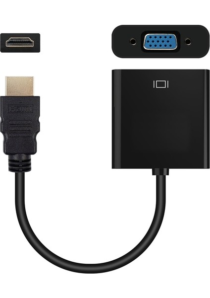 HDMI Erkek - VGA Dişi Çevirici Adaptör CDG-CNV31