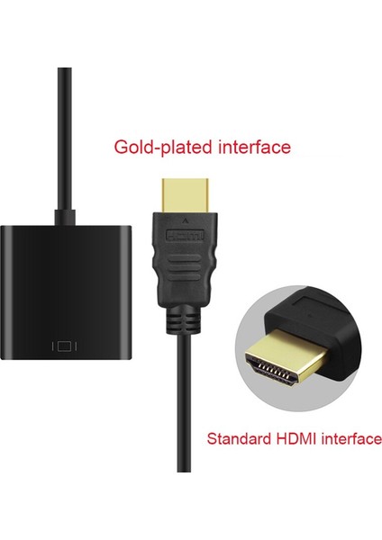 HDMI Erkek - VGA Dişi Çevirici Adaptör CDG-CNV31