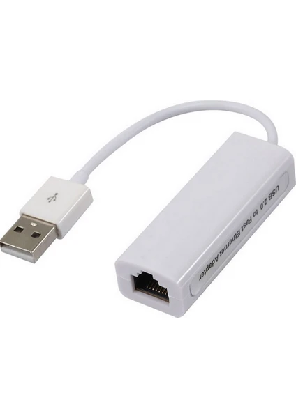 USB 2.0 - 10/100 Mbps RJ45 Ethernet Çevirici Adaptör CDG-CNV42